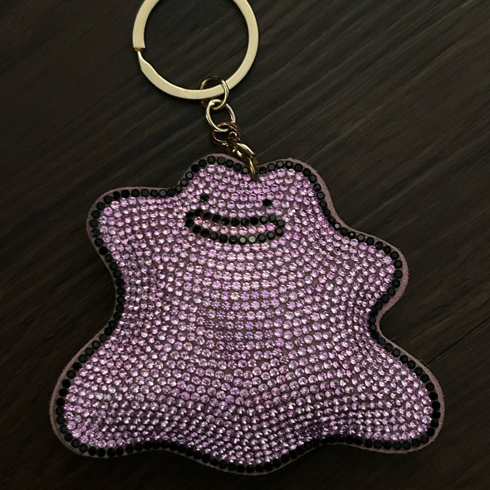 Pokemon Purple Ditto Keychain